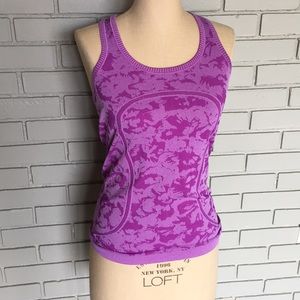 Lululemon Athletica purple tank top